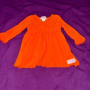 Ruffle Girl Orange T-Shirt